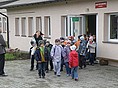Ewakuacja Szkoły Podstawowej w Zalesiu - fot. Piotr Czajka